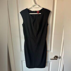 Merona Target Classic Black Midi Dress